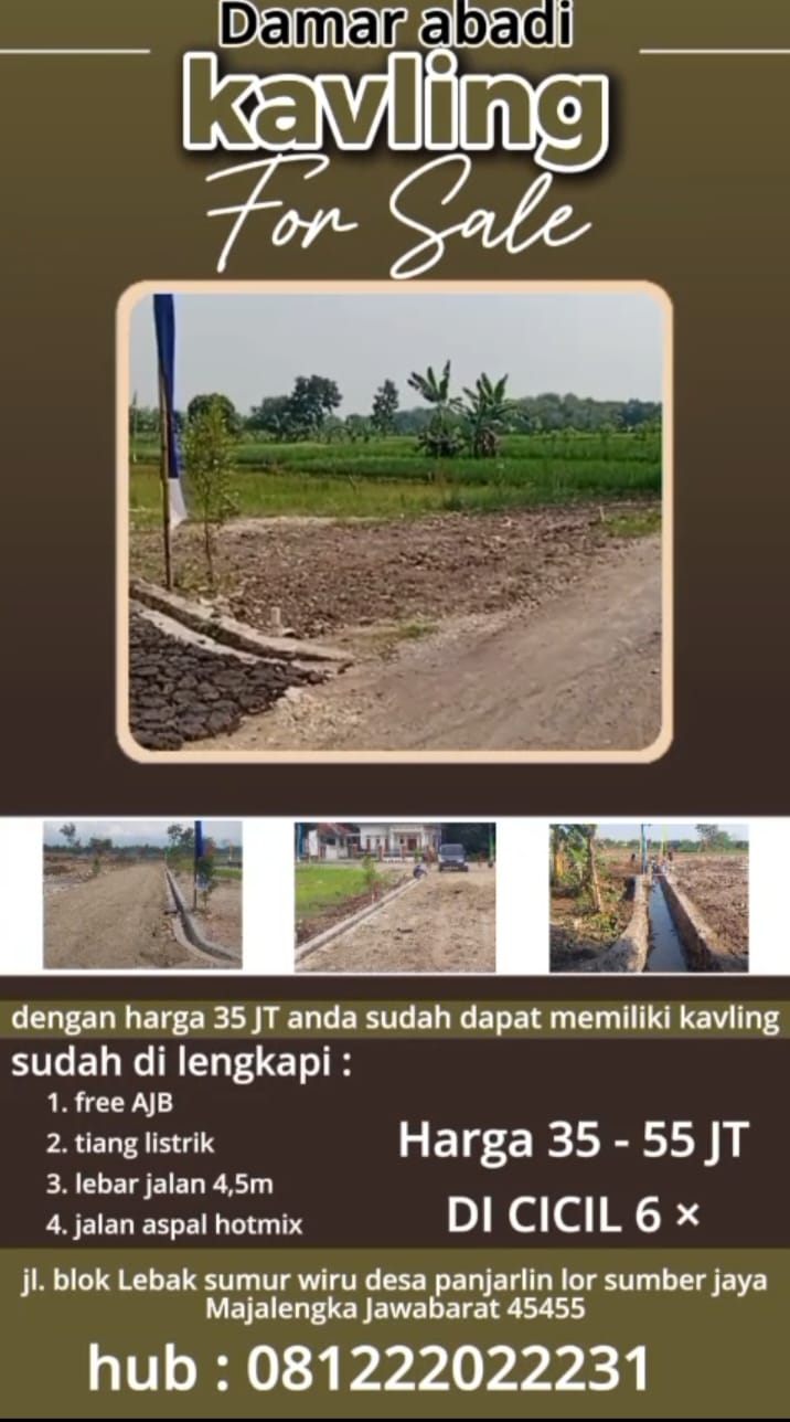 Siteplan Damar Abadi Kavling
