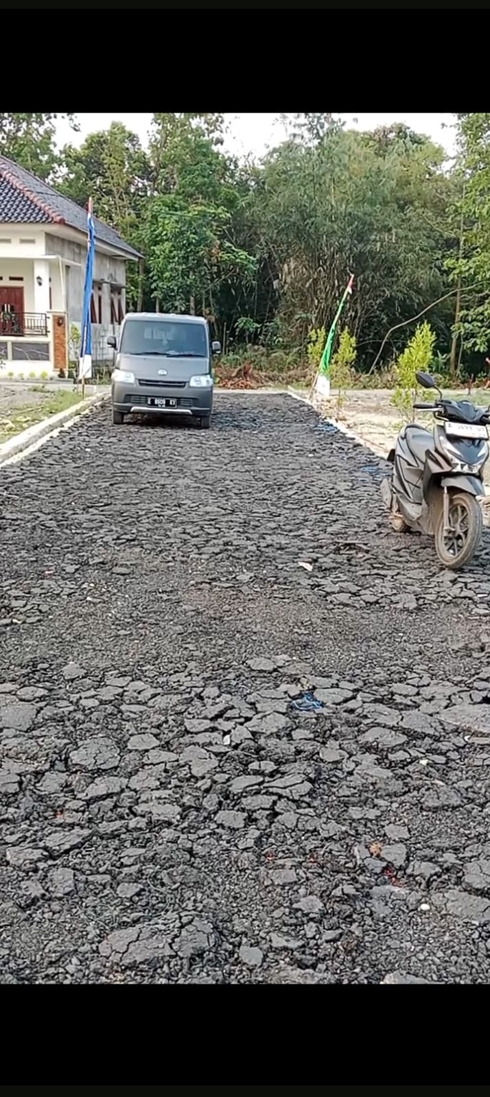 Saluran irigasi kavling